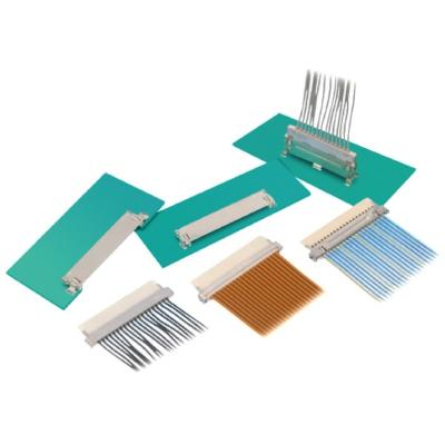 China DF19 Series Header Connector 8-30 Positions 1.00mm Surface Mount 52) Hirose Pitch DF19G-8P-1H HRS Right Angle Solder Connectors ( for sale