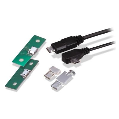 China A AB 5 Pins SMT USB2.0 ZX Series Micro-USB Connectors Type B DIP USB 2.0 High Speed HRS Hirose Plug Receptacle Male Female Connectors for sale