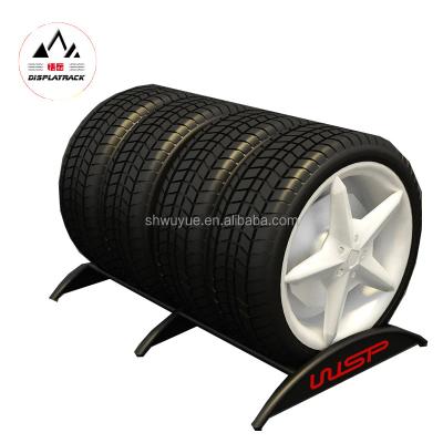 China Advertising Factory Directly Sell The Strongest /The Most Solid Metal Tire Rack for sale