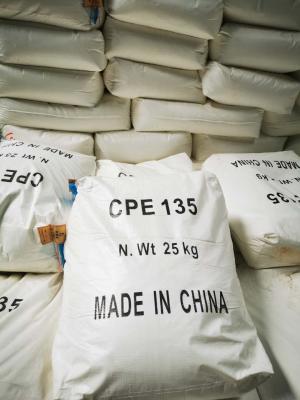Chine Le PVC d'additifs de CAS 63231-66-3 a chloré le polyéthylène 135A à vendre