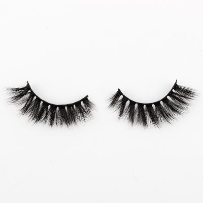 China Natural Light Long Tapered Lashes Fluffy High Quality Super Loose Comfortable Mink Lashes False Mink Lashes for sale