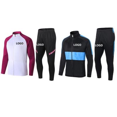 China Thailand Quality Pants Uniform Thai Long Pants Football Training Tracksuit Jacket Quick Dry Tank Top Football Uniforms for sale