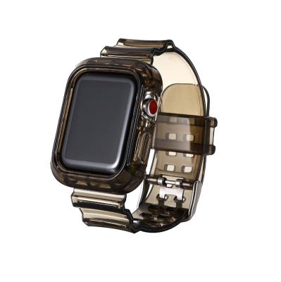 China Not Specific for Hot Apple Watch Fullbody Watch Band Transparent TPU Strap for sale