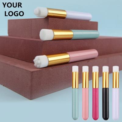 China Wholesale Clean Tool Ladies Makeup Face Tool Eyelash Extension Cleaning Brush Eyelash Nose Wash Brush Customized LOGO for sale