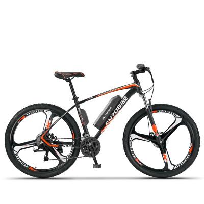China Modern Aluminum Alloy Electric Bike 21 Speed 26 Inch Adult Bicycle Mountain Bike Electric Alu Alloy Frame for sale