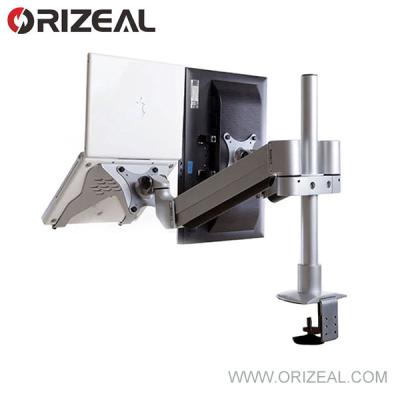China Shock Absorber VESA Mount Dual Monitor LCD Computer Mounting Rack and Notebook Monitor Stand; ¤ 29