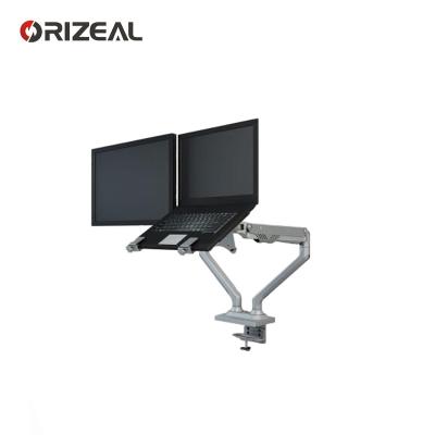 China Full Aluminum Motion Dual Arm & Desktop LCD Monitor Laptop Monitor Stand; ¤ 30
