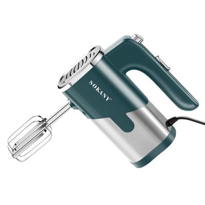 China Electric Beater Ejector Button Sokany 5 Speed Speeds Electric Hand Mixer Egg Beater 800w Dough Food Mixers For Kitchen for sale