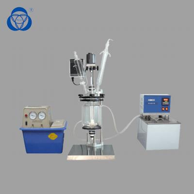 Chine Fonctionnel sûr fabriqué à la main en verre revêtu vitré par double de navire de réacteur pour le dissolvant à vendre