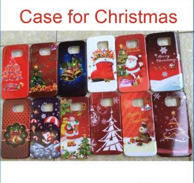 China Christmas PC hard back Case Cover Santa Claus Cases For iphone 6 plus 5S 4S Galaxy S5 S6 S7 Note 4 7 Christmas for sale