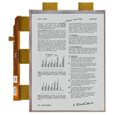 China 1600 * 1200 Pixels E Paper Display Module , 13.3 Inch Flexible ED133UT2 E Paper Screen for sale