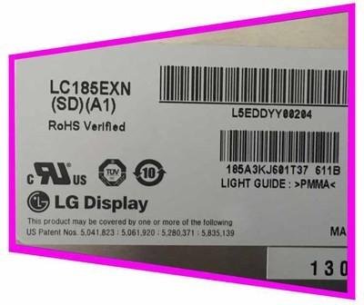 China Fahrwerk 18,5 Zoll LCD-Fernsehplatte LC185EXN-SCA1 30 Helligkeit Pin 16.7M Farbe300cd/m2 zu verkaufen