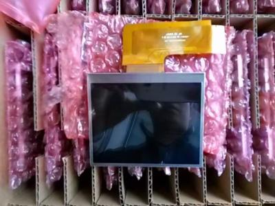 중국 드라이버 RGB 세로 스트라이프 없는 파워팁 3.5 인치 30Pin FPC 320(RGB)×240pixels, QVGA, 115PPI 190 cd/m26S1P WLED 판매용