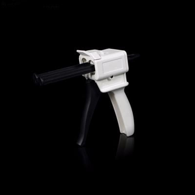 China 2:1 des 1:1 50ml zahnmedizinischer manueller Silikon-Eindrucks-materielles Zufuhr-Silikon-Gewehr-Licht-Körper-Einspritzungs-Gewehr zu verkaufen