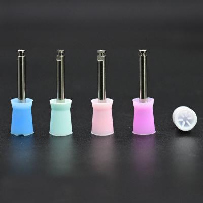 China Rubber Prophylaxis Cup Dental Lab 6 Ribs 6 Angles Polishing Latch Style for sale
