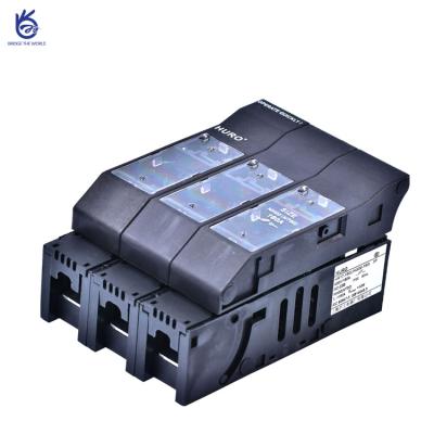China AR/gR JHG00 3 Pole Switch Disconnector Fuse For NH NT00 Size Fuse for sale