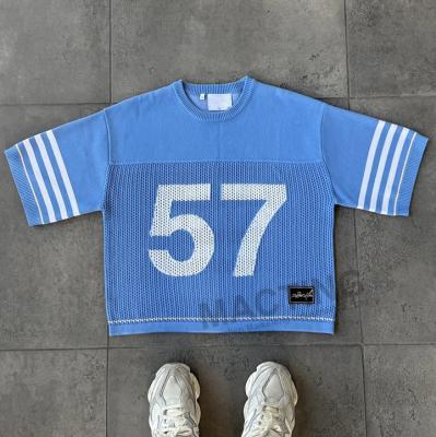 중국 스트리트 웨어 맞춤형 티셔츠 고품질 에브도레이션 짧은 장갑 박스 크로프드 코튼 맷 넥타이 Jersey 티셔츠 판매용