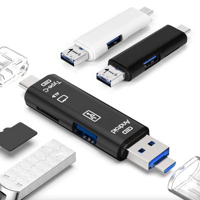 China USB 3.1 Card Reader High Speed SD TF Interface Card Reader Micro Read OTG Memory USB C USB 3.1 Card Reader For Computer portable for sale