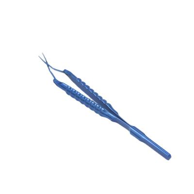 China Reusable Ophthalmology Microsurgical Instruments Small Incision Surgery Instruments Titanium Capsulorhexis Forceps for sale