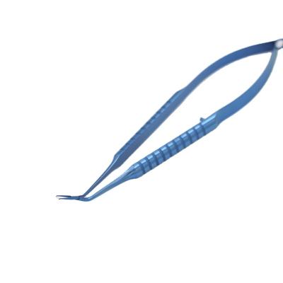 China Reusable Titanium Alloy Small Jaws 12mm Instruments Surgery Inamura Incision Capsulorhexis Forceps for sale