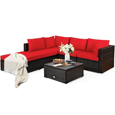 China Eco-friendly\UV Resistant\water Proof\weather Resistant hotel relaxing single arm chair sofa luxurious rattan / wicker garden sets outdoor furniture for sale