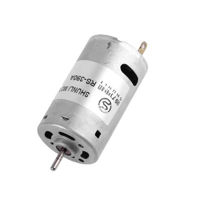 China Totally enclosed model 390/395 DC motor shaft length can be customized diameter 28.8 mm body length 46.5 mm permanent magnet brush for sale
