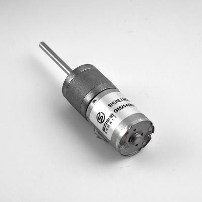 China 6v 12v 24v DC Speed Low Rpm Motor Totally Enclosed Motor For Smart Home Appliance for sale
