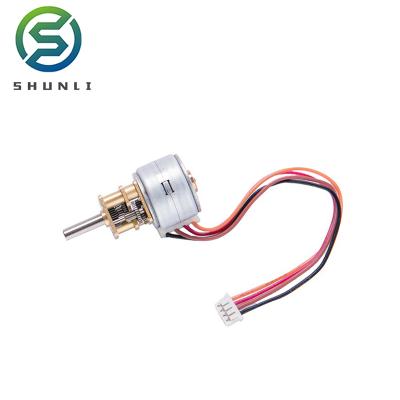 China China Manufacturer High Control Precision 3v 5v 12v DC Mini Speed MIC Stepper Motor With Gearbox for sale