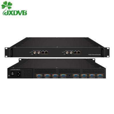 China IPTV encoder and multiplexer 32 channel iptv encoder Jiexiang-8448SA for sale