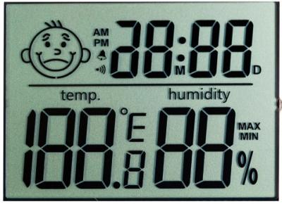 China OEM Small 6 Clock Viewing Angle TN LCD Display LCD Seven Segment Display à venda