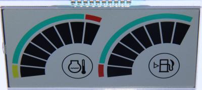 China Conector PIN personalizado Controlador de veículo TN Módulo LCD de 7 segmentos à venda