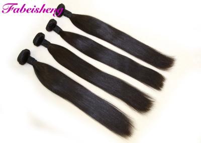 China Indian 7A Virgin Hair Extensions , Straight Real Human Hair Extensions Thick Bottom for sale