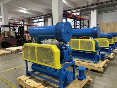 China 10KPA - 80KPA Three Lobe Roots Blower, used for water treatment and pneumatic conveying for sale