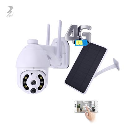 China NIGHT VISION Best Quality Speed Dome IP Ptz 4G Smart Powered Pir Hd Ubox 5Mp Solar Cctv Camera With Sim Card for sale