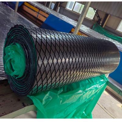 Chine Poulie vulcanisée Diamond Rubber Roller Lagging traînant de tambour de convoyeur à vendre