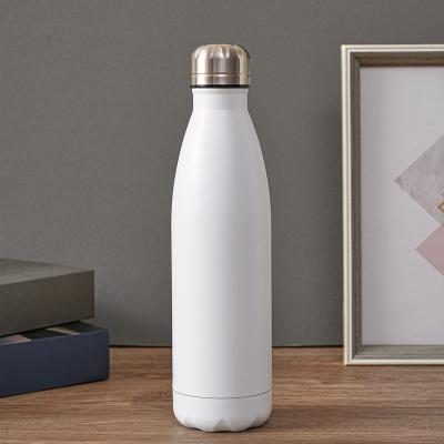 China Sustainable Factory Customized 304 Stainless Steel Cola Shape Bottle gym sport metal bottles With Custom Logo for sale