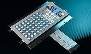 China Teclado indestrutível com chaves retroiluminadas, do acesso da porta RS232 teclado PS2 à venda