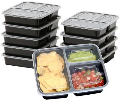 China Microwavable Disposable Bowl Compartment Round Bowl for sale