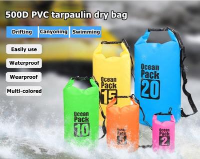 China Waterproof Dry Bag - Thick & Lightweight - Roll Top Dry Compression Sack Keeps Gear Dry for Kayaking, Boating, Beach en venta