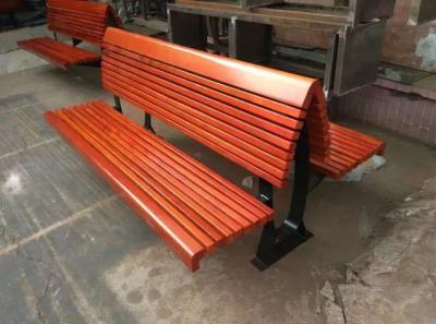Chine Longue durée de vie de loisirs de banc en bois de meubles extérieurs modernes de chaise à vendre