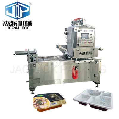 China vacuum sealing machine for food tray heat seal with mold replacement for sale