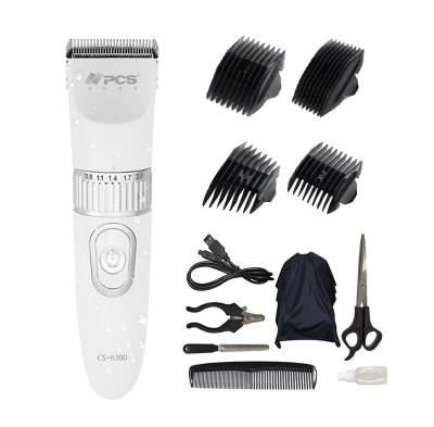 China Safety Hair Salon Barber Shop Clipper Cordless Shaving Rechargeable Hair Trimmer Cutter Razor for sale