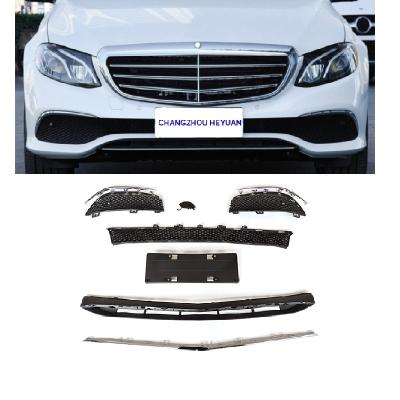 China Front Bumper Grille Lip Refitted Car Facelift Body Parts Kit For Benz E Class W213 2016+ 2138850174 2138850274 2138857000 2138850174 2138850274 2138857000 for sale