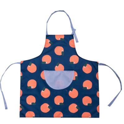 China New Cute Full Print Comfortable Colorful Simple Children Eating Apron for sale