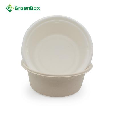 China Eco-Friendly Wholesale Bamboo Fiber Environmental Protection Factory Disposable Paper Bowl for sale