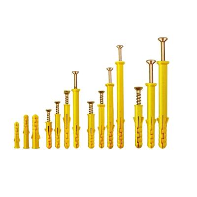China Steel Wall Plug Anchor With Single Wing Screw Raising Plastic Porcelain Anchors for sale