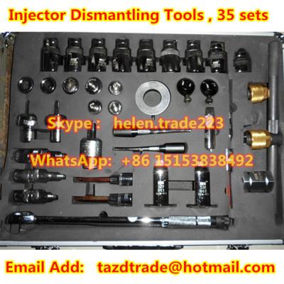 China Injector Dismantling Tools 35 sets , Injector Removal Tools , Disassembling Tool 35 piece for sale