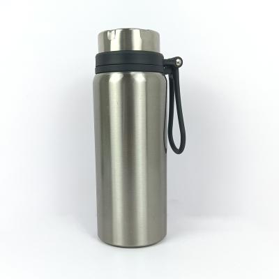 China 64 Oz Width Double Mouth Wall Vacuum FLANNEL Insulated Stainless Steel Sports Water Bottles Insulated Baby Bottle for sale