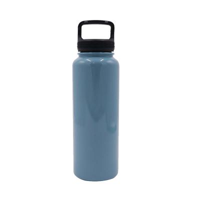China Jianxing PORTABLE Double Wall Vacuum Insulated Thermos Gym Sports Drink Stainless Steel Metal Flask Water Bottle With Custom Logo for sale