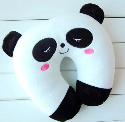 China Cartoon Animal Velboa U shaped Pillow Neck Protection Pillow Adults for sale